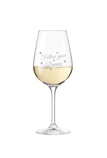 Leonardo Das Weinglas mit schönem Spruch "Follow your Dreams" eignet sich als perfekte Geschenkidee für deinen Herzensmenschen!