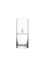 Leonardo Personalisiere das Wasserglas mit Name oder Text und mache dein Geschenk einzigartig!