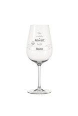 Leonardo Dank persönlicher Gravur wird das Weinglas für der coolste Anwalt zum einzigartigen Geschenk!