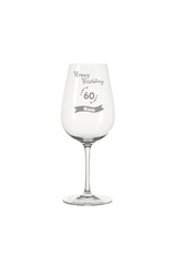 Leonardo Bereite Freude mit dem personalisierten Weinglas zum 60. Geburtstag!