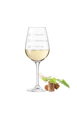 Leonardo Das Weinglas mit Stimmungsvoller Gravur eignet sich als witzige Geschenkidee!