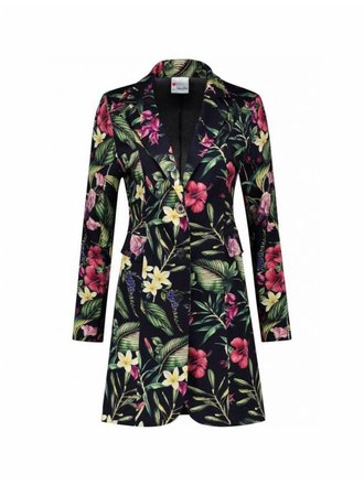HELENA HART Hart by Helena Hart . Blazer Jungle kleur: Marine HELENA HART Hart by Helena Hart . Blazer Jungle kleur: Marine