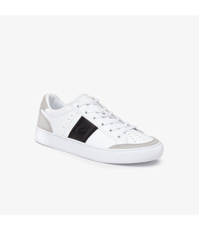 La Coste heren sneaker Courtline White/Black 7-38CMA0074147