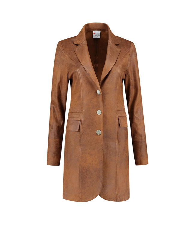 HELENA HART Helena Hart 7151 Blazer Rider Lang Camel