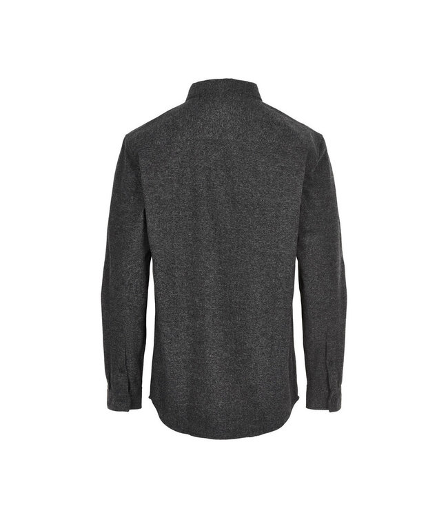 ANERKJENDT Anerkjendt Aklous herring bone shirt 9520024 dk. grey