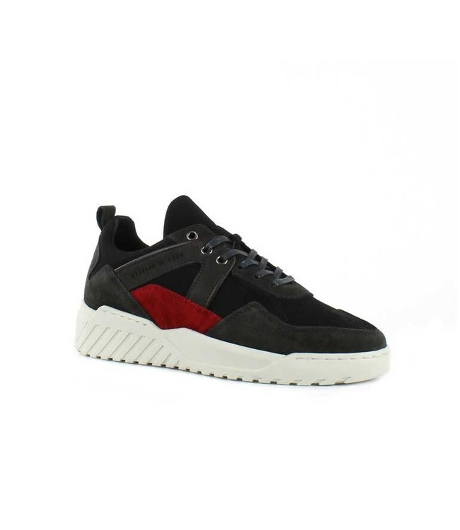 Cycleur de luxe heren sneaker Illinois antracite - De Ridder schoenen