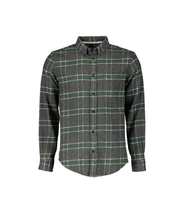 Onrechtvaardig De schuld geven excelleren Anerkjendt AKLOUIS check shirt 0526M grey - De Ridder schoenen