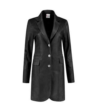 HELENA HART Helena Hart Blazer Rider Lang 7151 Zwart