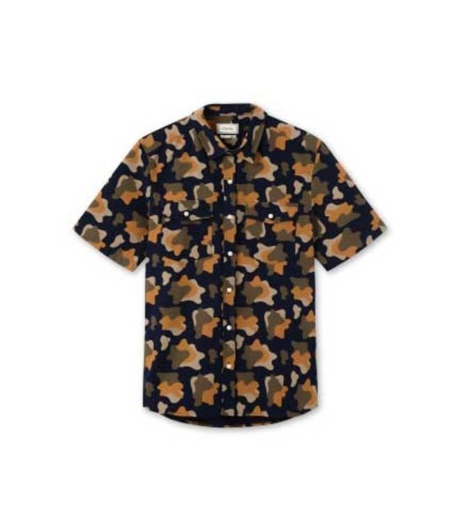 Forét Land Shirt F509 Navy Camo - De 