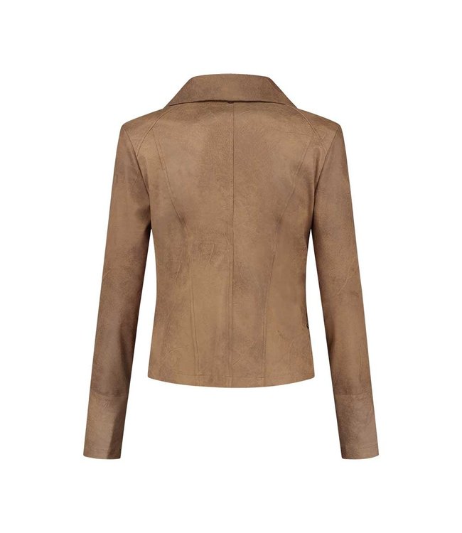 HELENA HART HELENA HART zipper biker 7288 camel