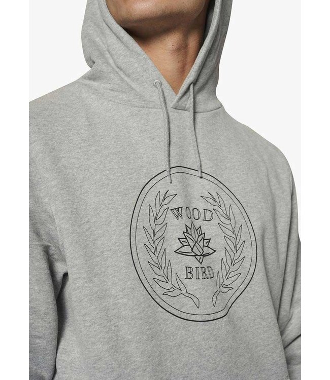 WOODBIRD WOOD BIRD kimme crest hood style no. 2116-609 grey mel