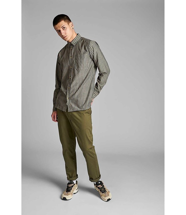 ANERKJENDT ARKENJENDT aklenny ls cotton stripe style 900034 3059 sky captain