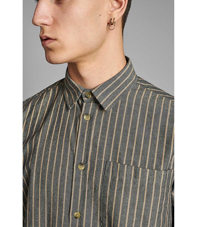 ANERKJENDT ARKENJENDT aklenny ls cotton stripe style 900034 3059 sky captain