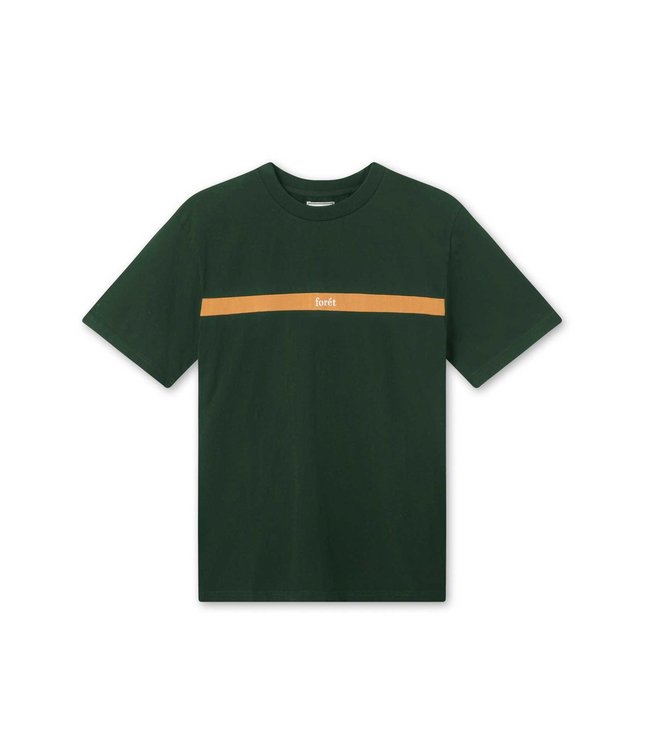 FORET FORET go t-shirt F356 DKGREEN/CAMEL