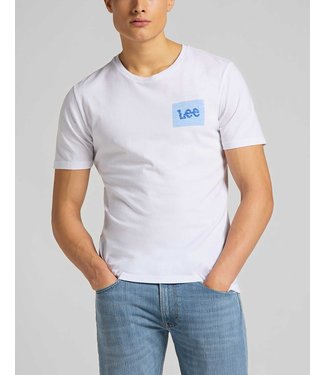 LEE LEE SS SUMMER LOGO L63LFELJ REGULAR FIT BRIGHT WHITE