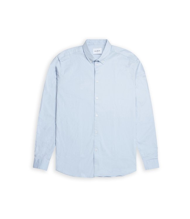 WOODBIRD Woodbird TRIME L/S SHIRT  1916-714 Light Blue