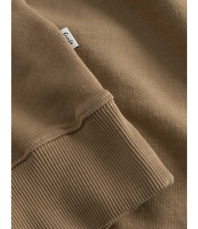 FORET Forêt maple hoodie burnt kaki F170
