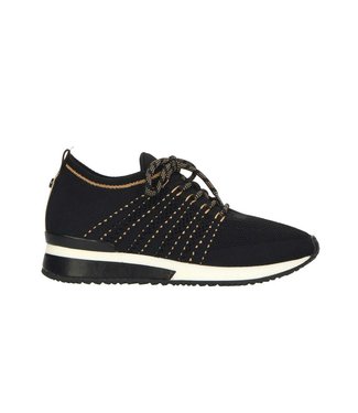 Womens La Strada Sneaker | 1715464 Mid High Sneaker Black Knitted •  LakeView Sagar