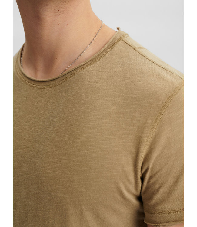 GABBA Gabba T-Shirt Konrad Straight Slub Tee P5890 Coriander