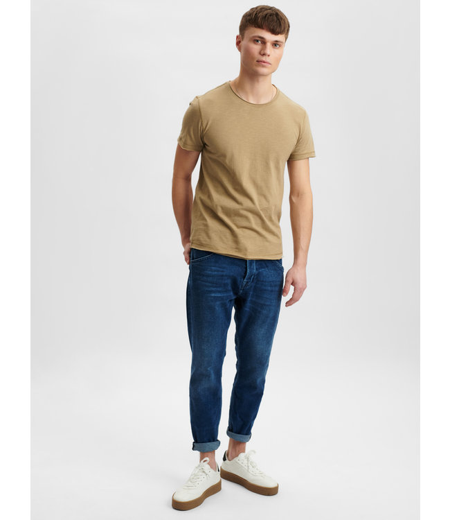 GABBA Gabba T-Shirt Konrad Straight Slub Tee P5890 Coriander
