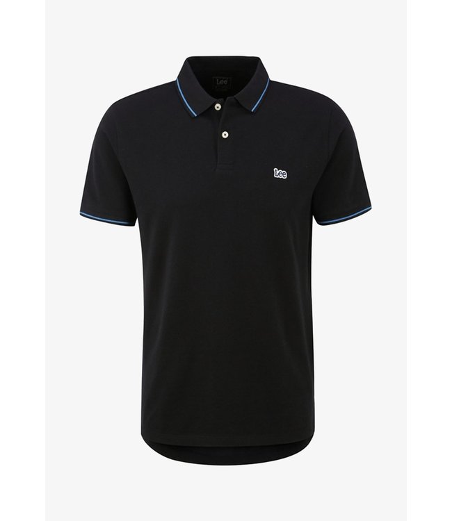 LEE Lee Pique Polo L61 ARL 01 Black