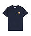 WOODBIRD Woodbird Joon Flow Tee 2216 413 Navy