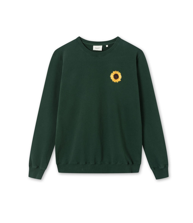 FORET Foret Motif Sweatshirt F726 dark green