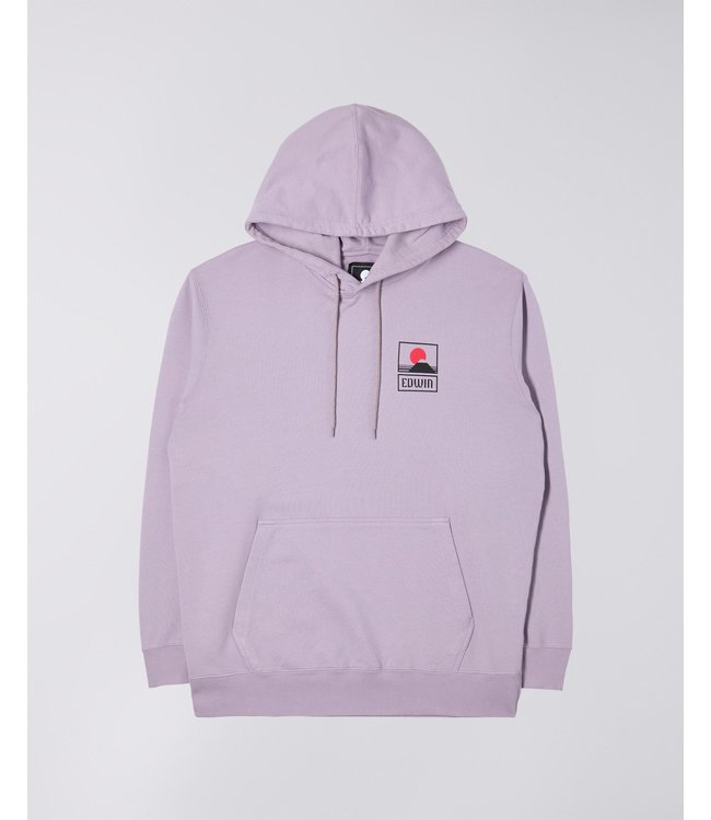 EDWIN Edwin Hoodie Lavender Grav Garment