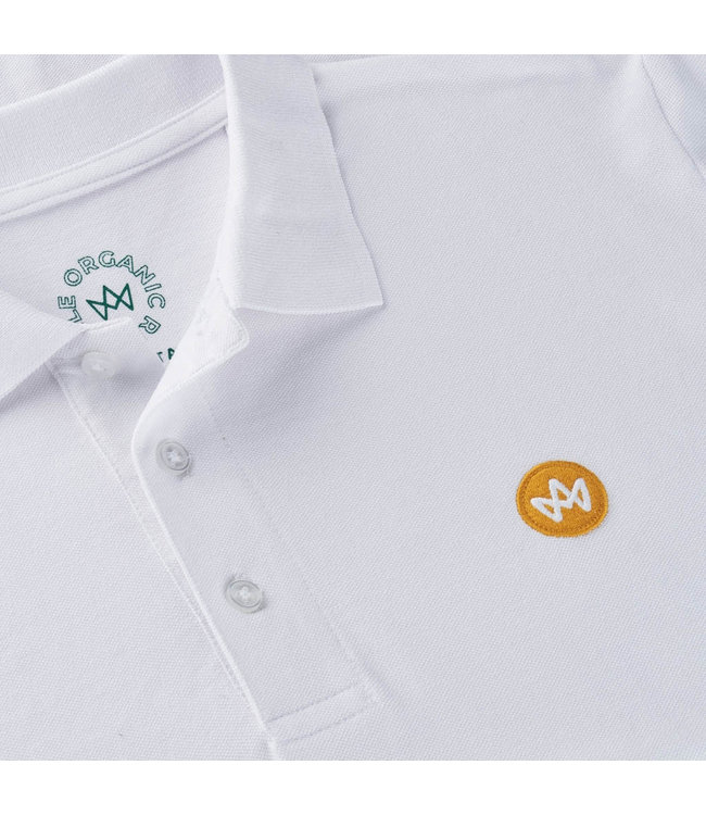 KRONSTADT Kronstadt Albert Organic Polo KS3533 White