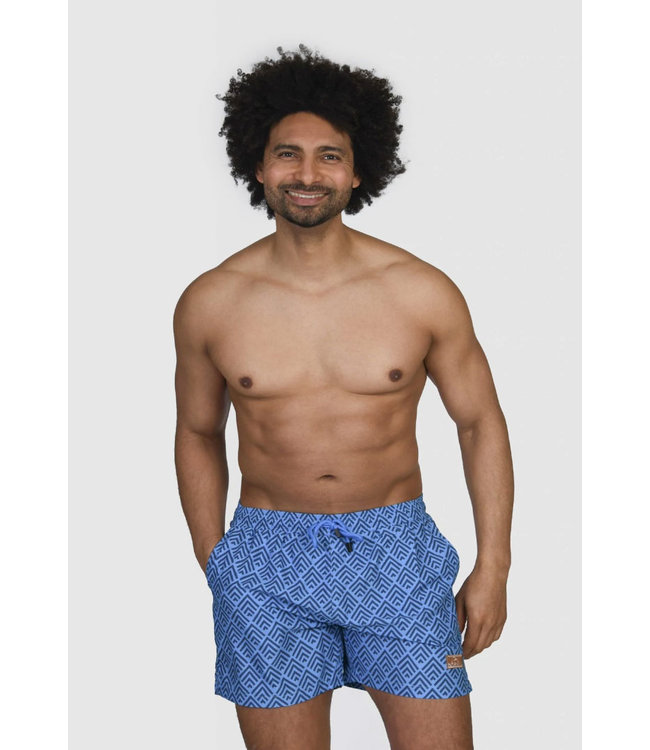 NARWAL SWIM TRUNKS Narwal swim trunks triangle blue