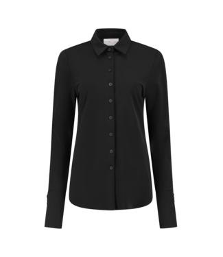 HELENA HART helena hart 7456 blouse britt transfer black HELENA HART helena hart 7456 blouse britt transfer black