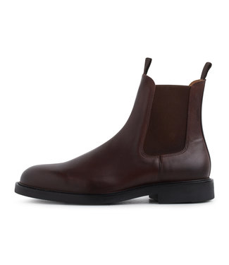 GARMENT PROJECT GARMENT PROJECT Chelsea Boot- GP2353-800 Dark Brown Leather