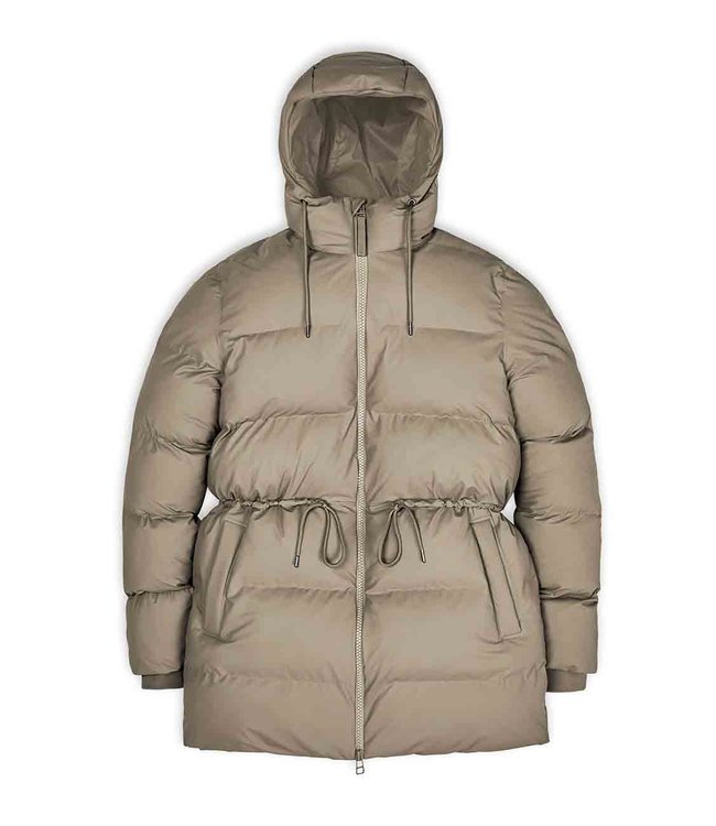 RAINS RAINS 15370 Puffer W Jacket Taupe