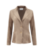 HELENA HART helena hart 7424uni blazer kort velours uni latte