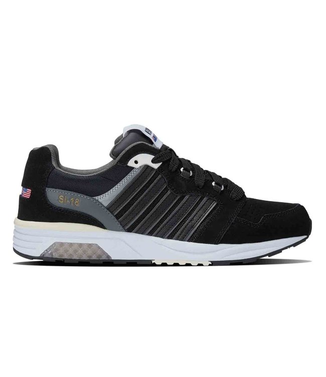 K-SWISS Kswiss rannell sde mens low black 07951-048-M