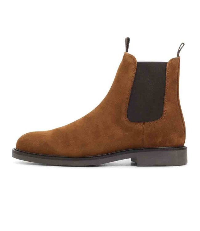 GARMENT PROJECT Garment Project chelsea boot cognac suede GP2351-650