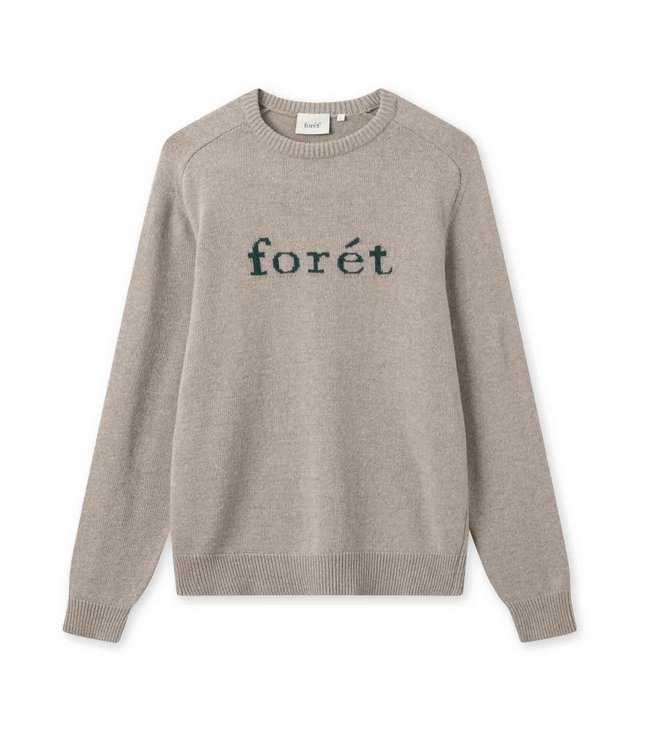 FORET Foret meadow wool knit khaki dark green