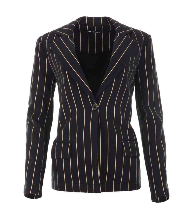 MAICAZZ Maicazz WI22.10.301 Carmen Jacket Black Stripe