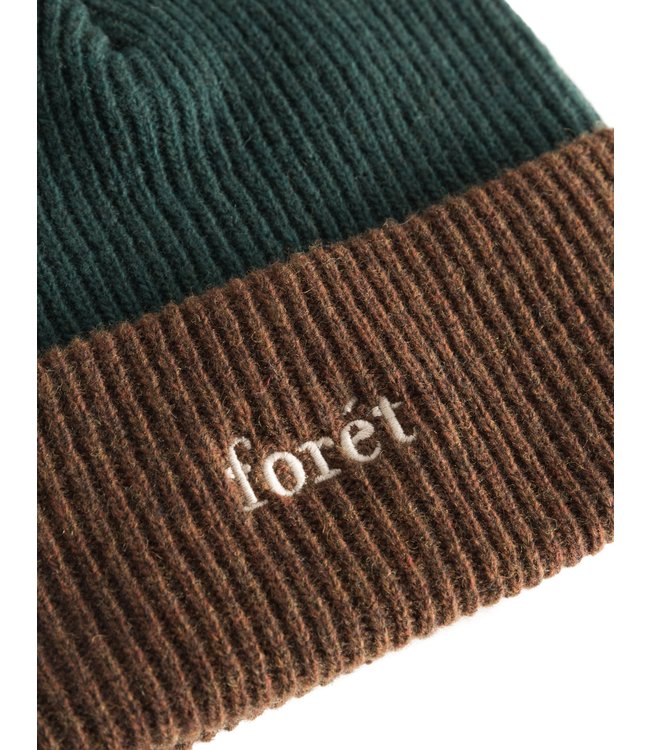 FORET Foret F905 Fir Beanie Dark Green Rubber