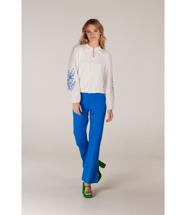 JANSEN AMSTERDAM Juffrouw Jansen Terni S23 V138 Shirt 10 Off White