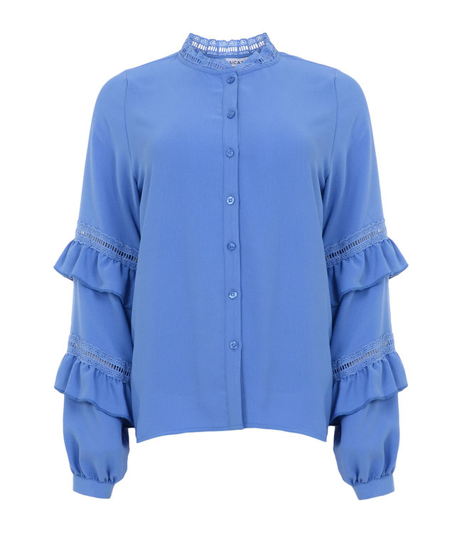 MAICAZZ Maicazz Elotte Blouse SP23 20 010 Spring Blue