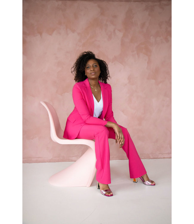 HELENA HART Helena Hart Blazer Suits Fuchsia 7437