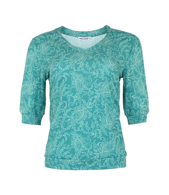 MAICAZZ Maicazz  SP23.60.015 Bibi-Top Green Paisley