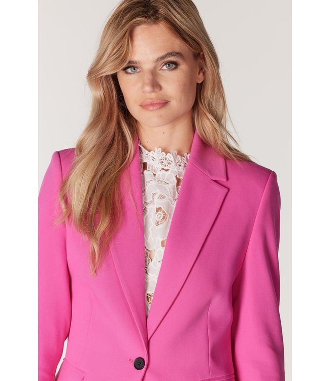 JANSEN AMSTERDAM juffrouw Jansen wq238 jacket Cannes S23 316 bright pink