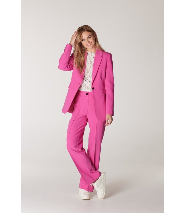 JANSEN AMSTERDAM juffrouw Jansen wq238 jacket Cannes S23 316 bright pink