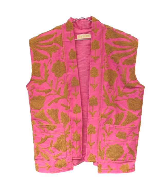 By Staer Suzani vest nr.5 Pink  9791005