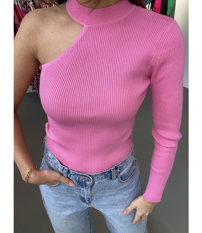 drole de copine 6741-1 top roze