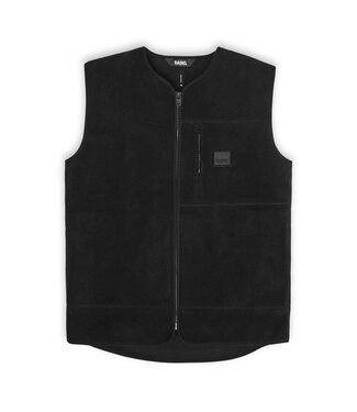 RAINS rains 18510 fleece vest black