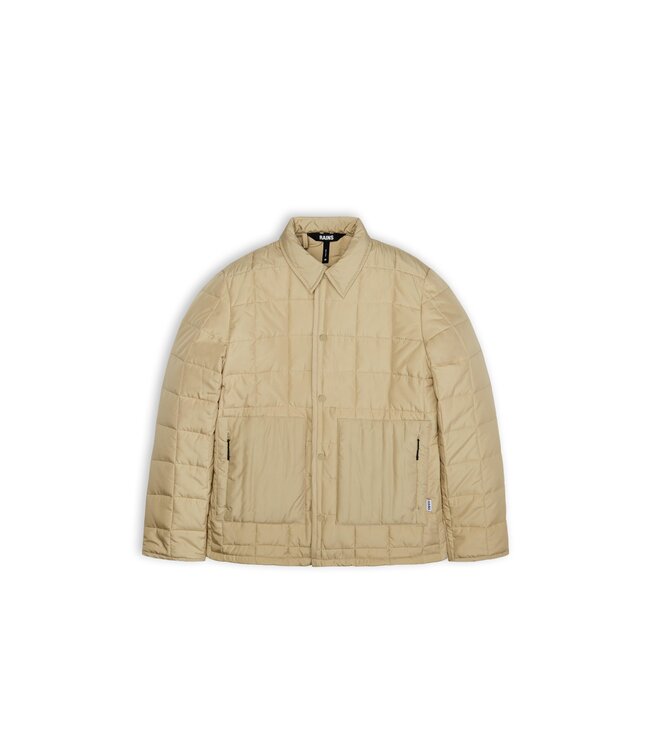 RAINS Rains 18200 liner shirt jacket Sand