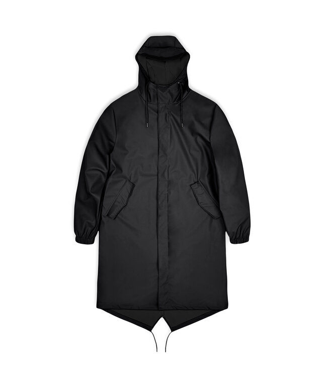 RAINS Rains 18140 fishtail parka black